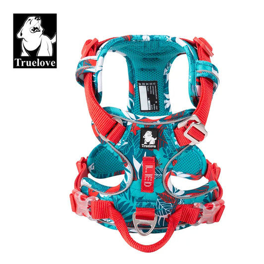 Truelove Pet Explosion-proof Dog Harness Camouflage Reflective